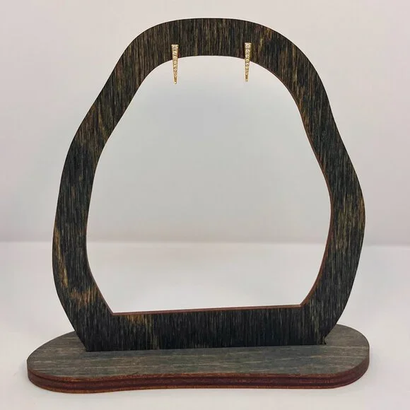 EF Collection 14KT yellow gold Earrings with brilliant cut diamonds - Picture 7 of 10